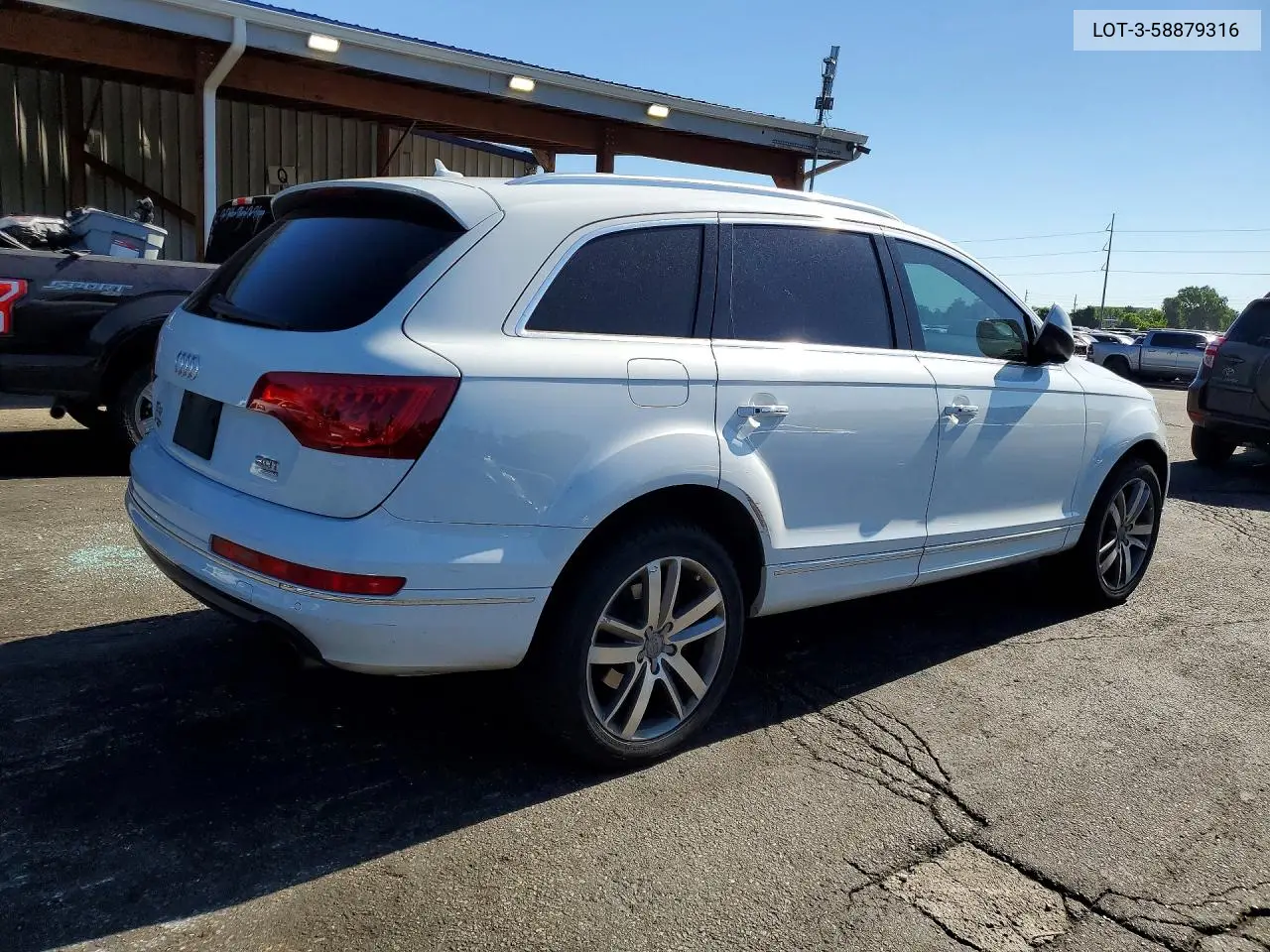 2015 Audi Q7 Premium Plus 4D S VIN: WA1LGAFE9FD001418 Lot: 58879316
