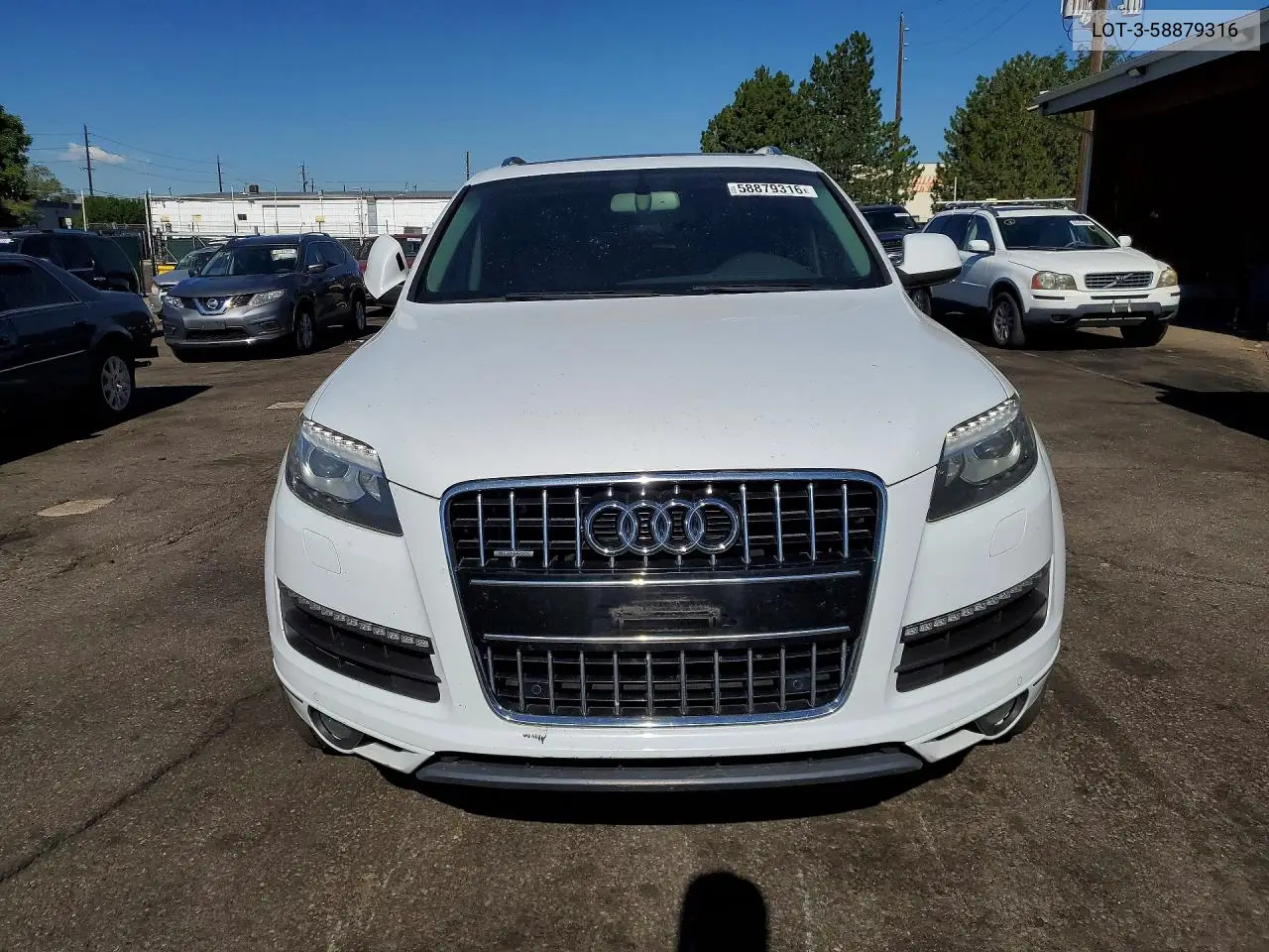 2015 Audi Q7 Premium Plus 4D S VIN: WA1LGAFE9FD001418 Lot: 58879316