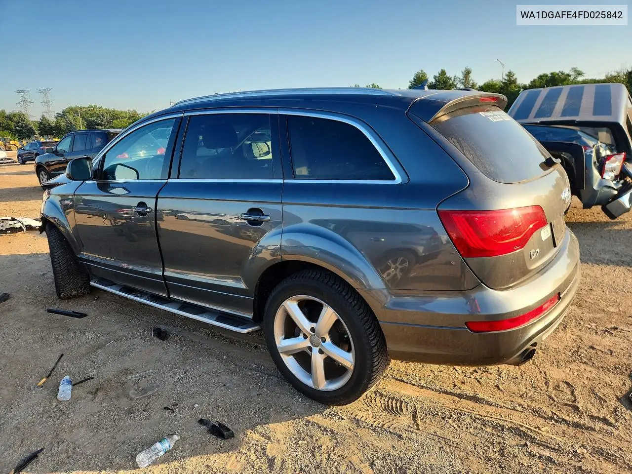 2015 Audi Q7 Prestige VIN: WA1DGAFE4FD025842 Lot: 60868326