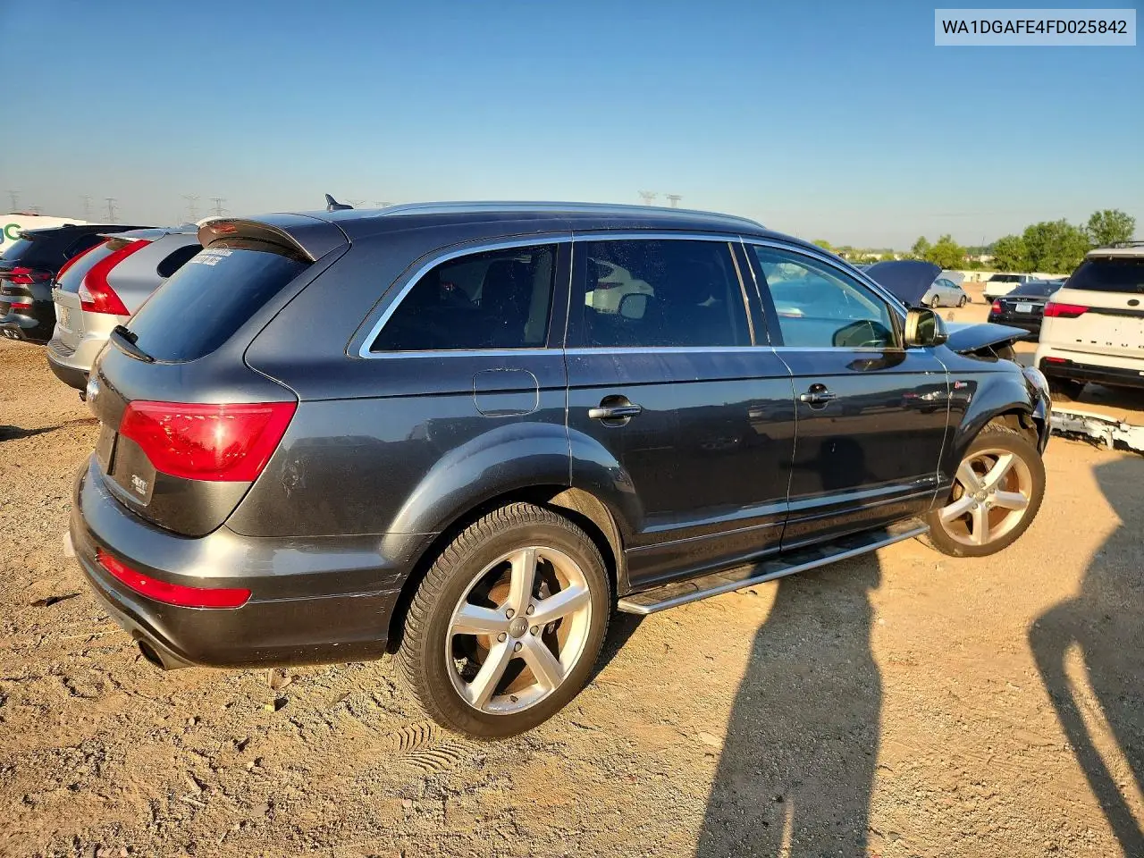 2015 Audi Q7 Prestige VIN: WA1DGAFE4FD025842 Lot: 60868326