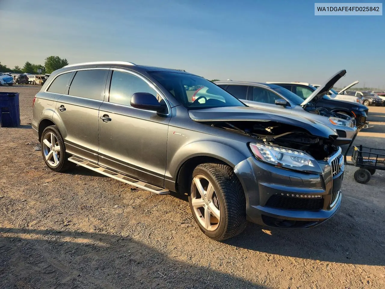 2015 Audi Q7 Prestige VIN: WA1DGAFE4FD025842 Lot: 60868326