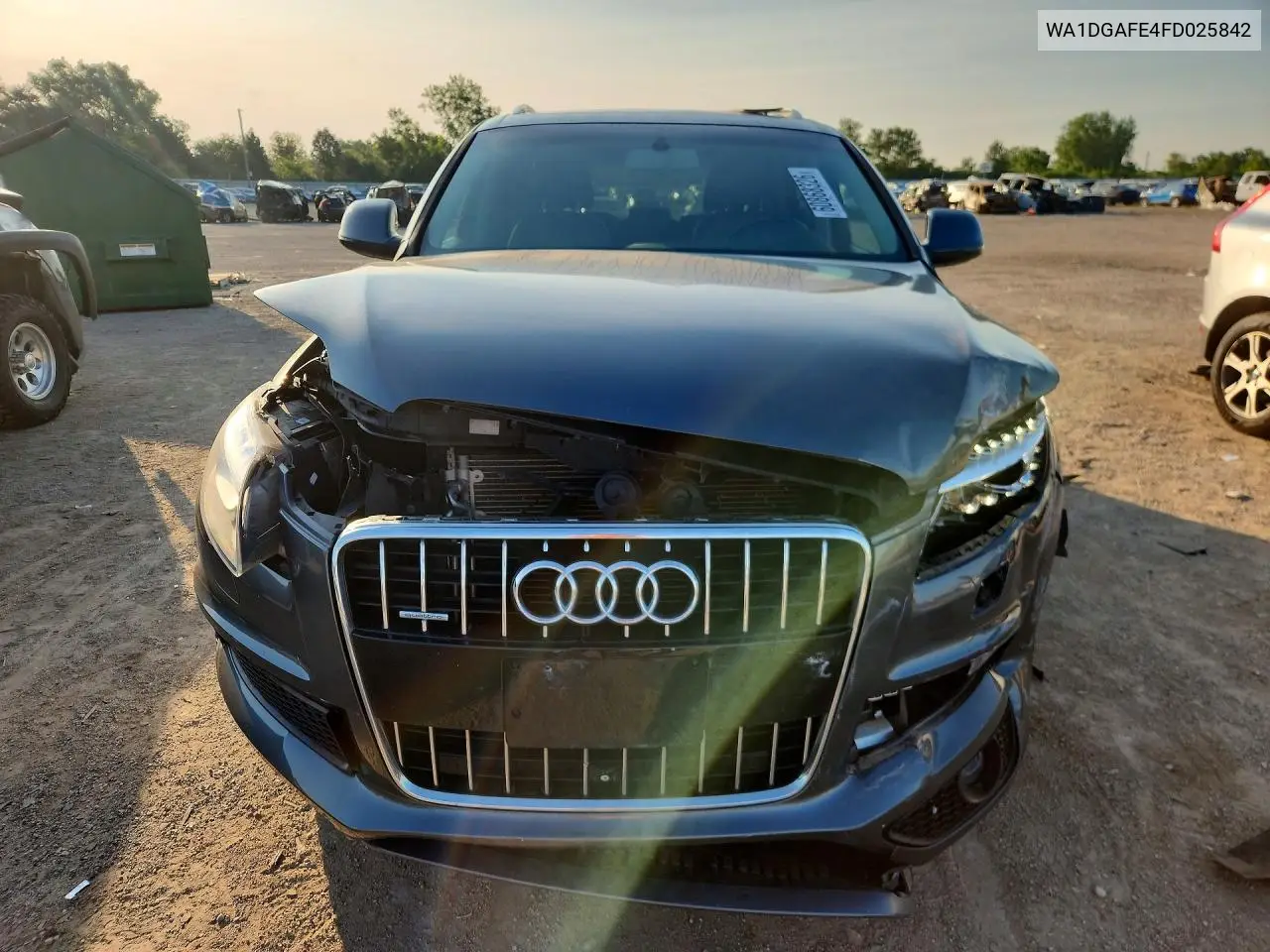 2015 Audi Q7 Prestige VIN: WA1DGAFE4FD025842 Lot: 60868326