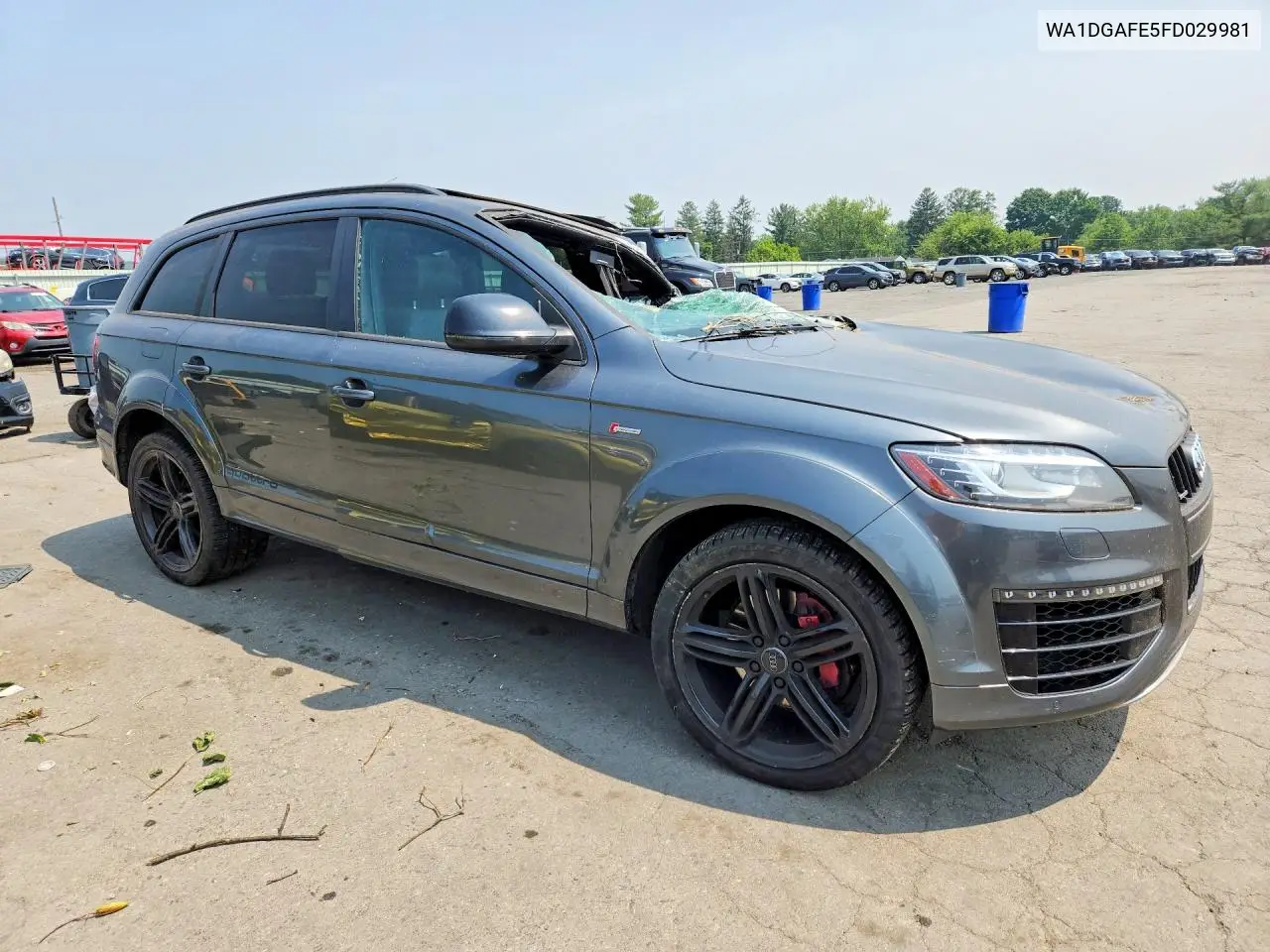 2015 Audi Q7 Prestige VIN: WA1DGAFE5FD029981 Lot: 61385406