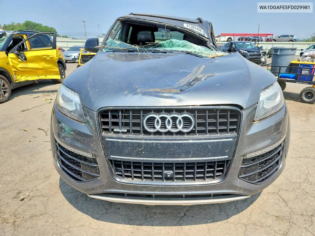 2015 Audi Q7 Prestige VIN: WA1DGAFE5FD029981 Lot: 61385406