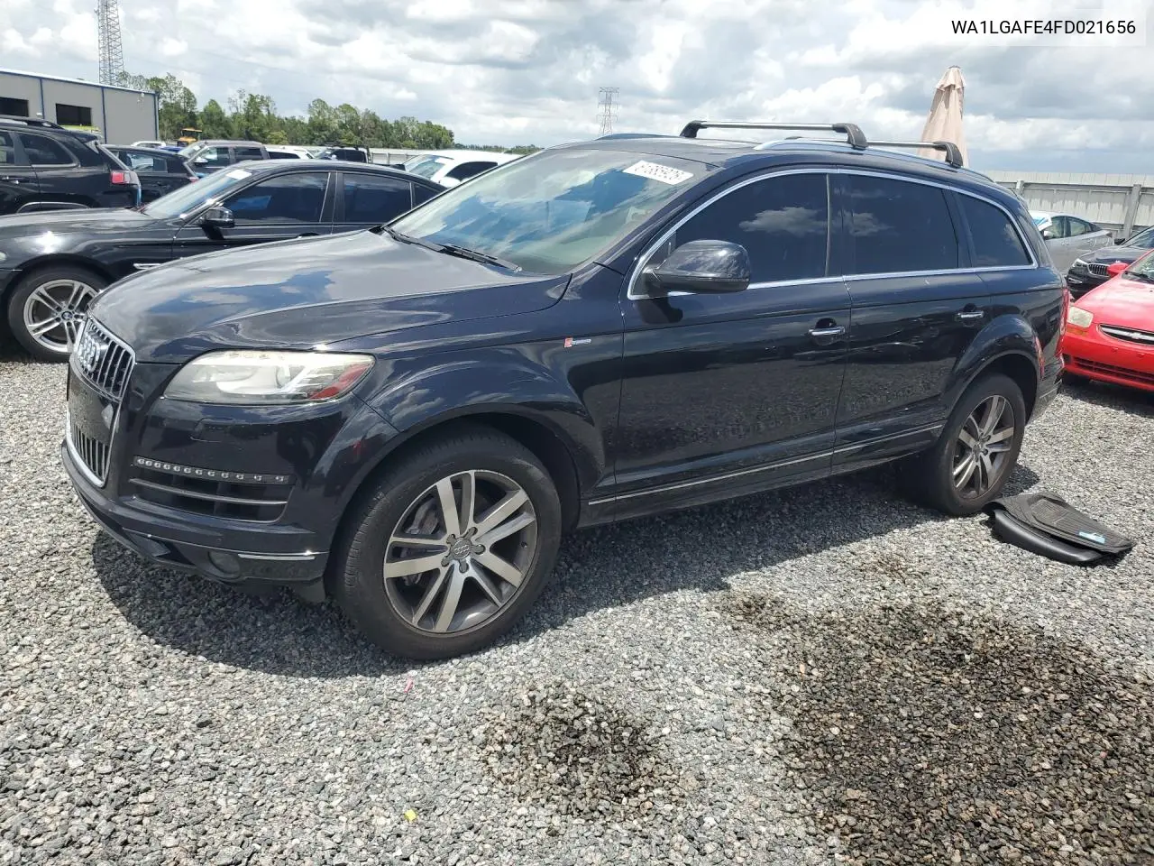 2015 Audi Q7 Premium Plus VIN: WA1LGAFE4FD021656 Lot: 61385926