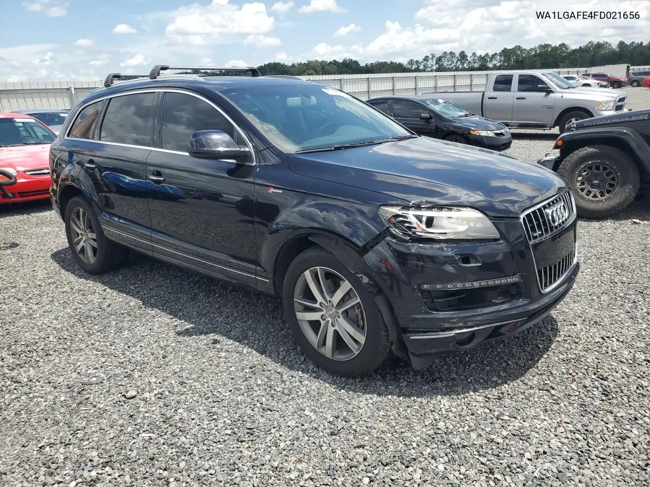 2015 Audi Q7 Premium Plus VIN: WA1LGAFE4FD021656 Lot: 61385926