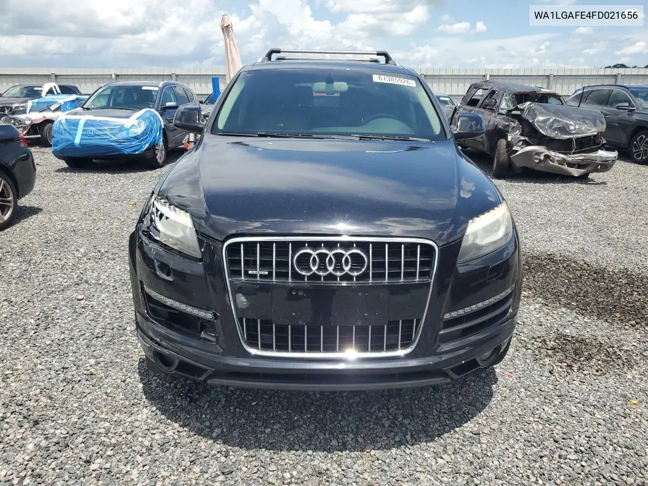 2015 Audi Q7 Premium Plus VIN: WA1LGAFE4FD021656 Lot: 61385926