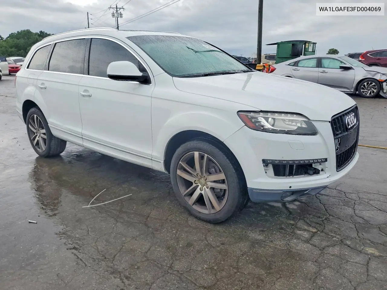 2015 Audi Q7 Premium Plus VIN: WA1LGAFE3FD004069 Lot: 85449885