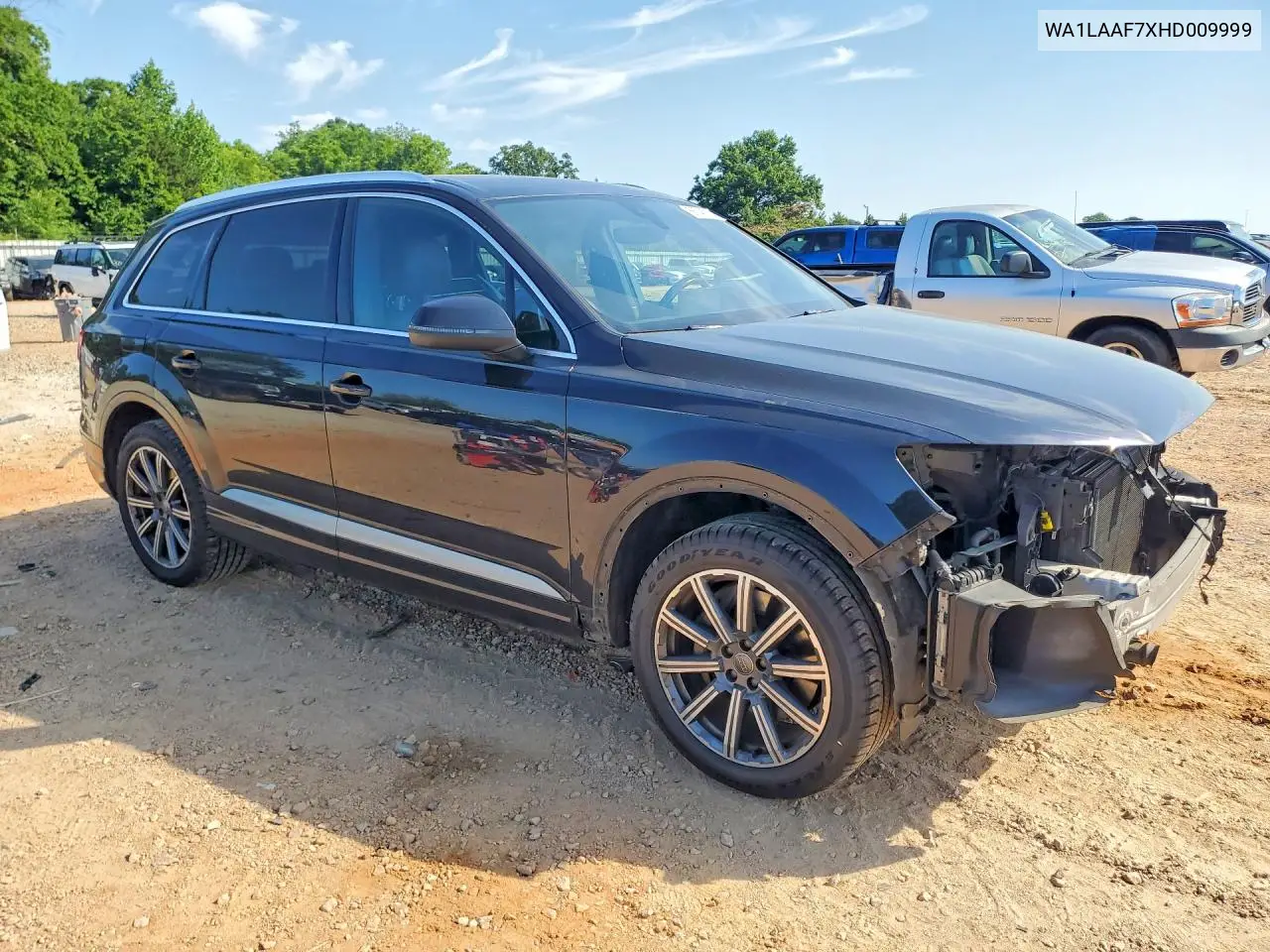 2017 Audi Q7 VIN: WA1LAAF7XHD009999 Lot: 56748756