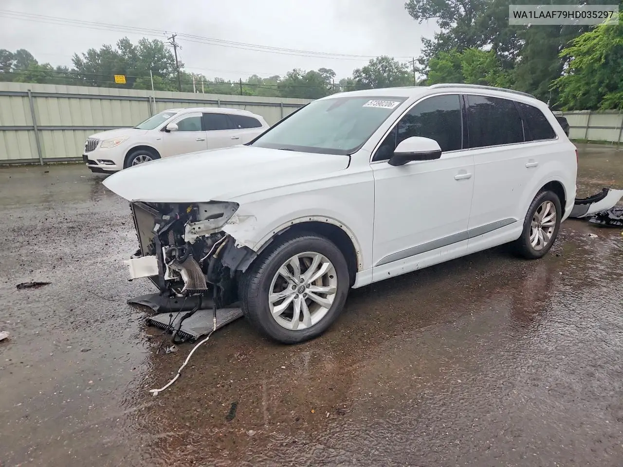 2017 Audi Q7 Premium Plus VIN: WA1LAAF79HD035297 Lot: 57390206