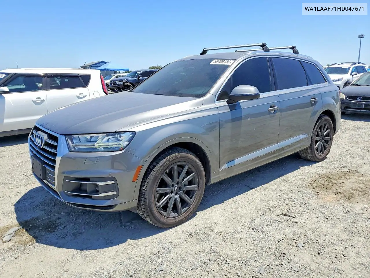 2017 Audi Q7 Premium Plus VIN: WA1LAAF71HD047671 Lot: 58489136