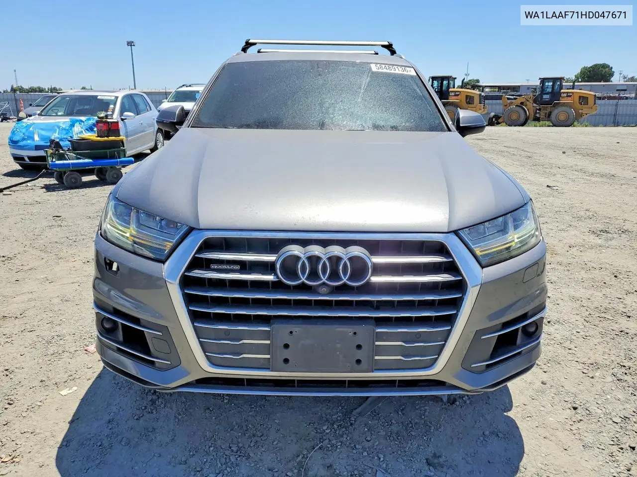 2017 Audi Q7 Premium Plus VIN: WA1LAAF71HD047671 Lot: 58489136