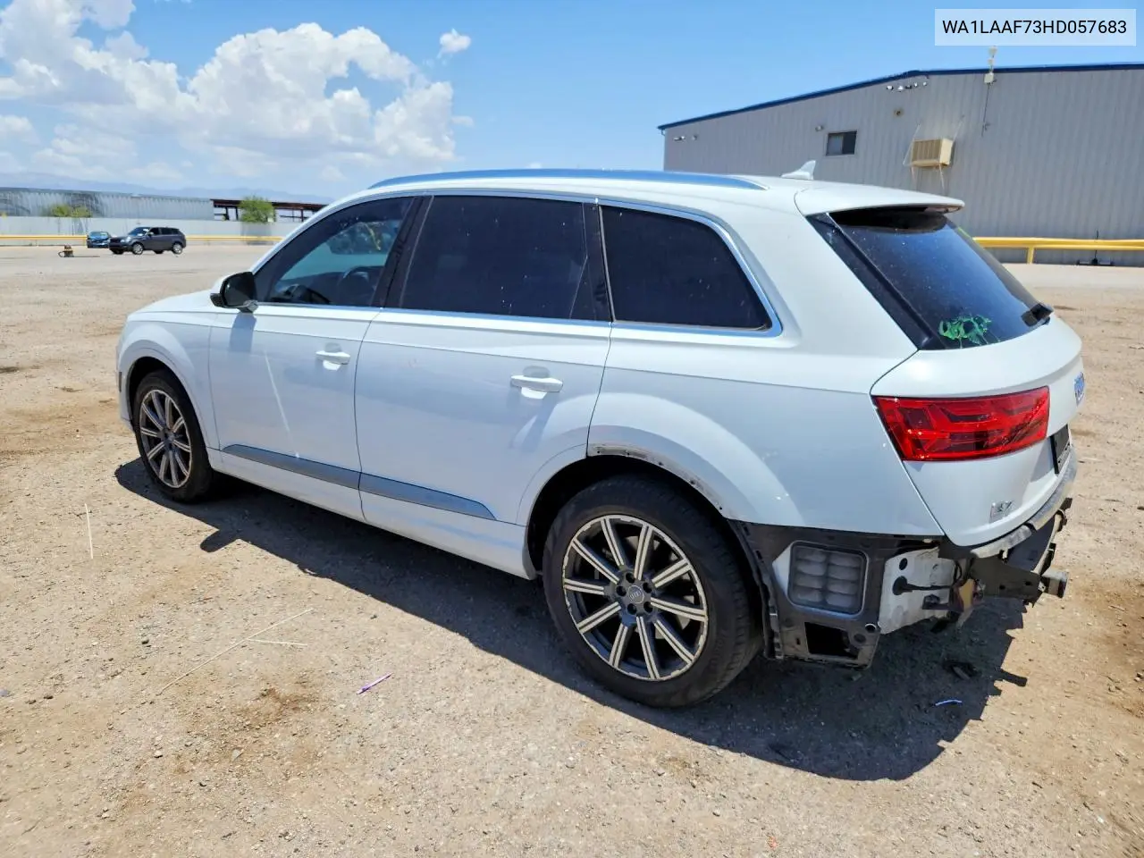 2017 Audi Q7 Premium Plus VIN: WA1LAAF73HD057683 Lot: 58836116