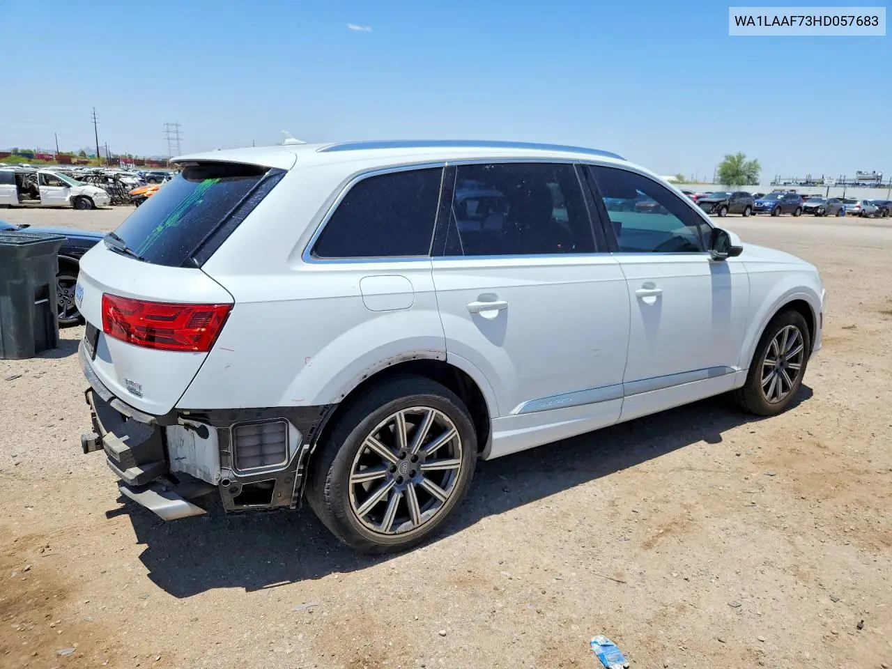 2017 Audi Q7 Premium Plus VIN: WA1LAAF73HD057683 Lot: 58836116