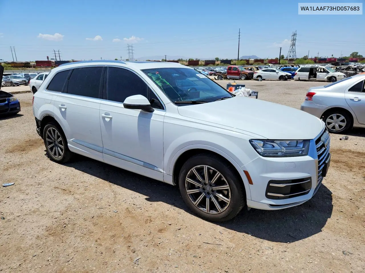 2017 Audi Q7 Premium Plus VIN: WA1LAAF73HD057683 Lot: 58836116