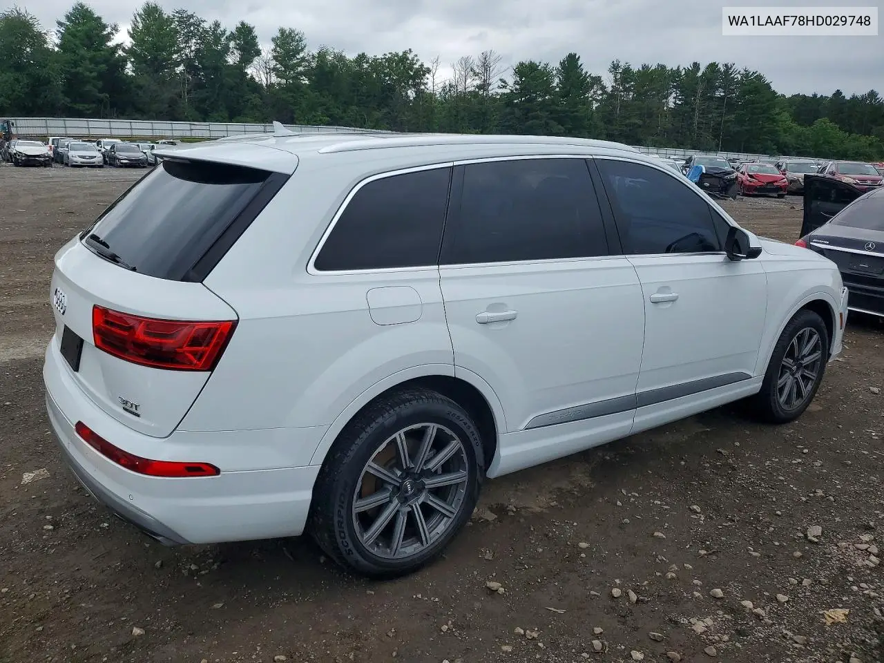 2017 Audi Q7 Premium Plus VIN: WA1LAAF78HD029748 Lot: 59794136