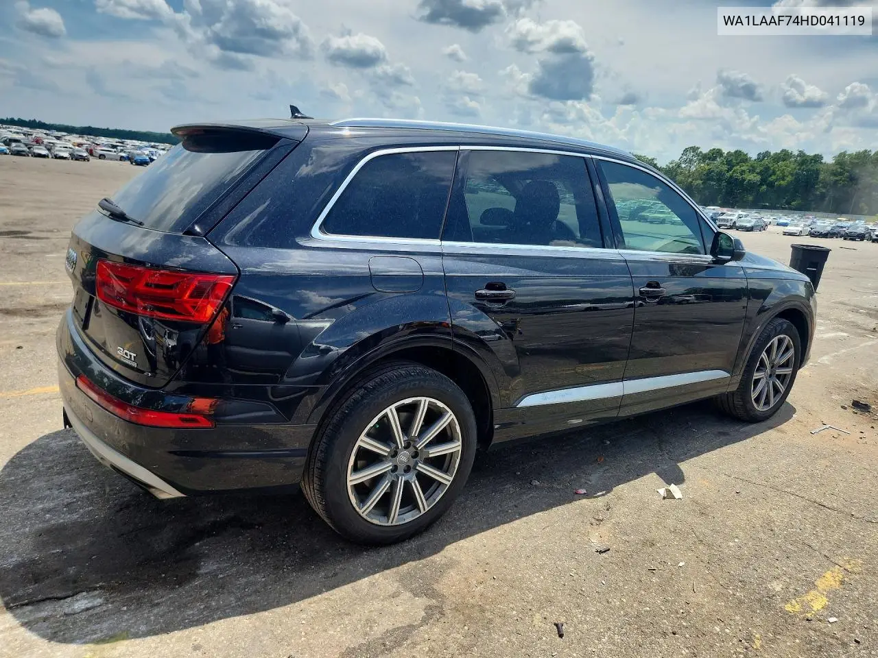 2017 Audi Q7 Premium Plus VIN: WA1LAAF74HD041119 Lot: 59839496