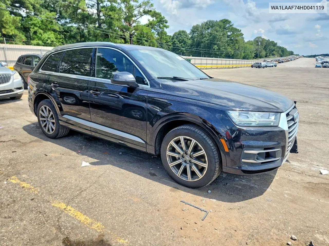 2017 Audi Q7 Premium Plus VIN: WA1LAAF74HD041119 Lot: 59839496