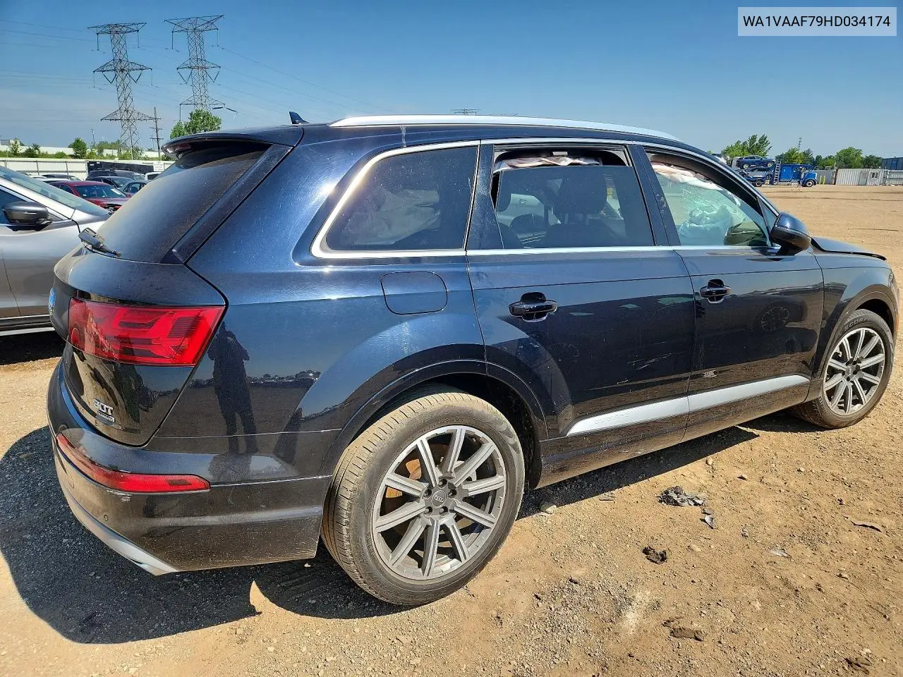 2017 Audi Q7 Prestige VIN: WA1VAAF79HD034174 Lot: 59856866