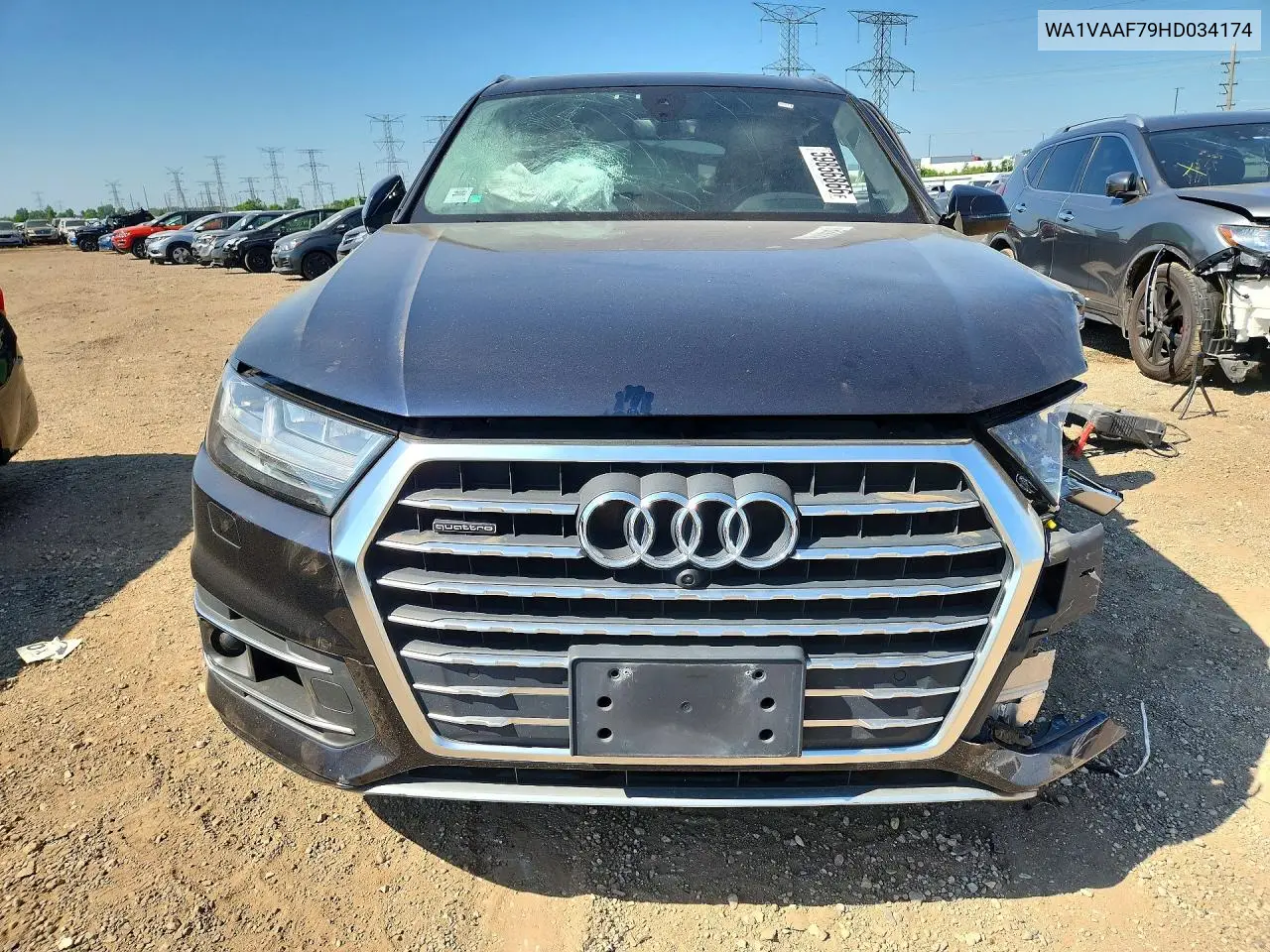 2017 Audi Q7 Prestige VIN: WA1VAAF79HD034174 Lot: 59856866