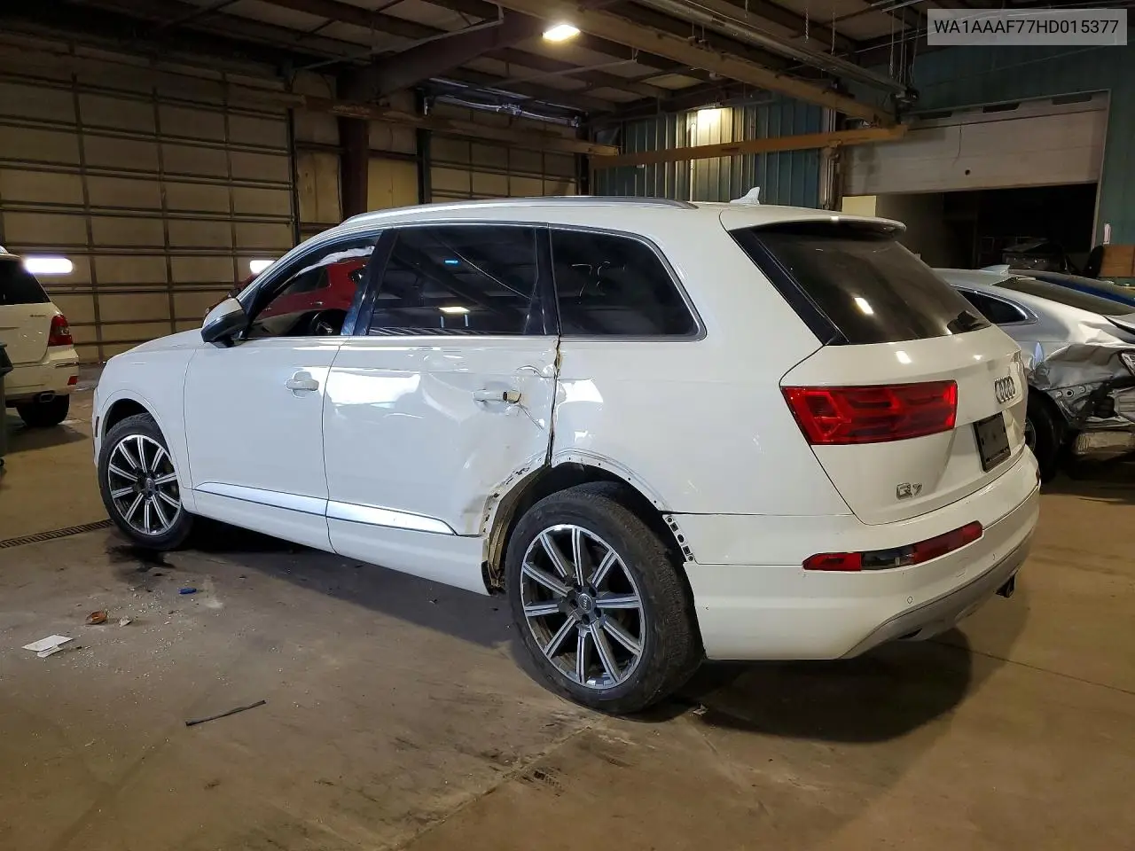 2017 Audi Q7 Premium VIN: WA1AAAF77HD015377 Lot: 59869186