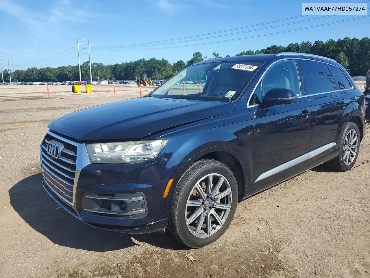 2017 Audi Q7 Prestige VIN: WA1VAAF77HD057274 Lot: 60272136