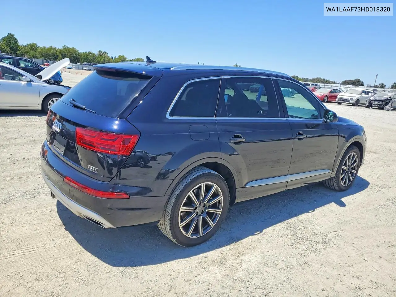 2017 Audi Q7 Premium Plus VIN: WA1LAAF73HD018320 Lot: 60718476