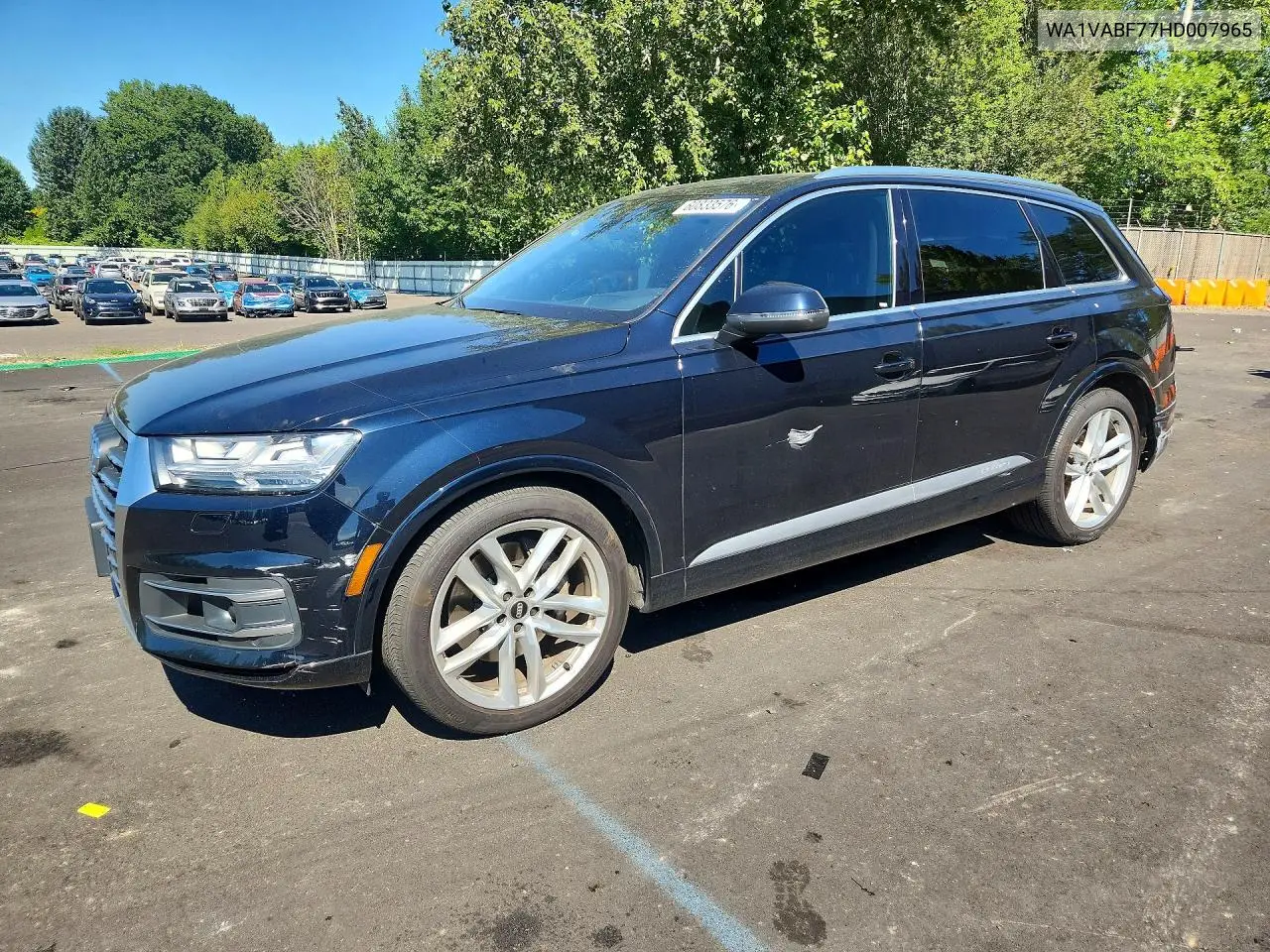 2017 Audi Q7 Prestige VIN: WA1VABF77HD007965 Lot: 60833576
