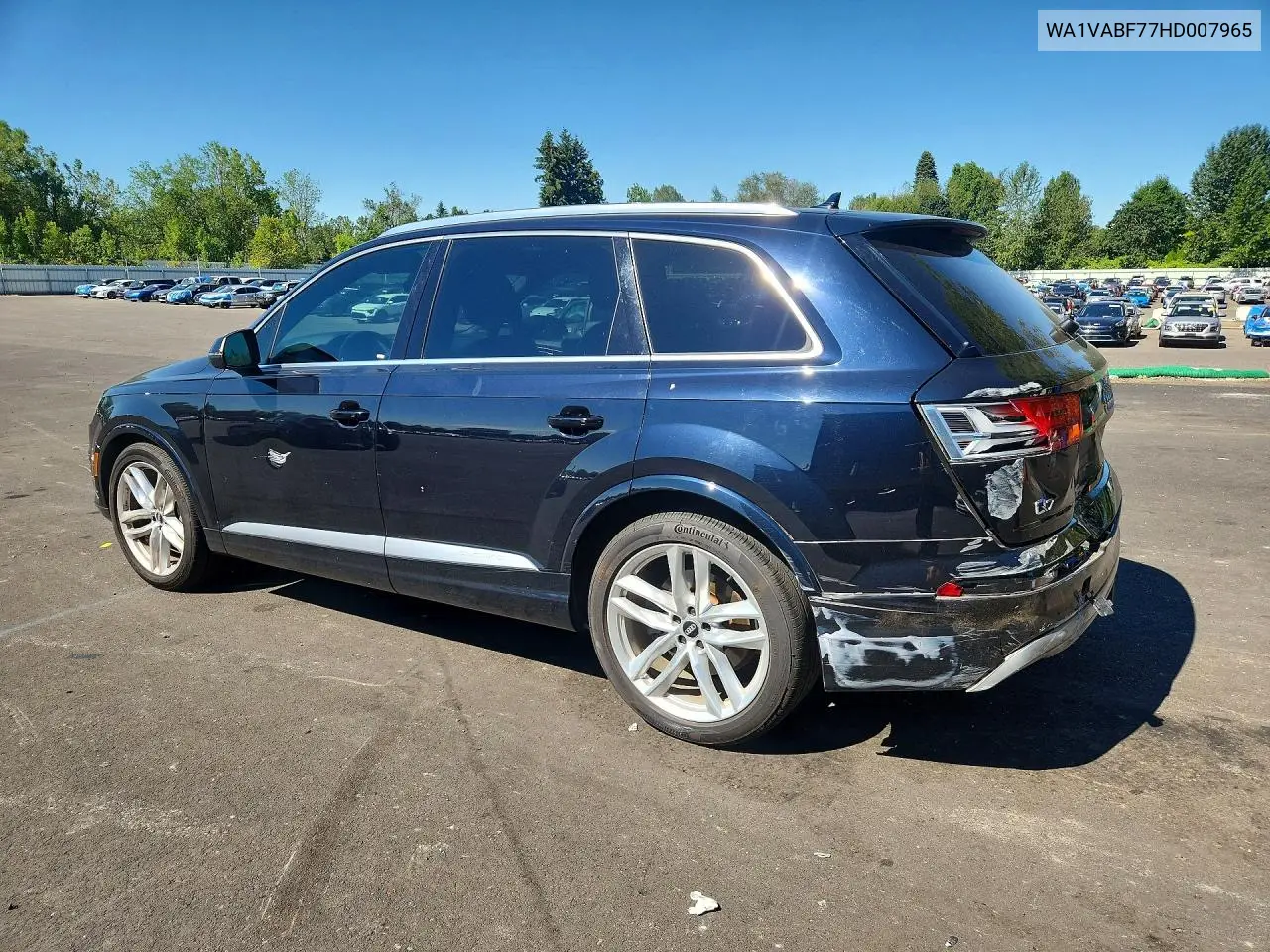 2017 Audi Q7 Prestige VIN: WA1VABF77HD007965 Lot: 60833576