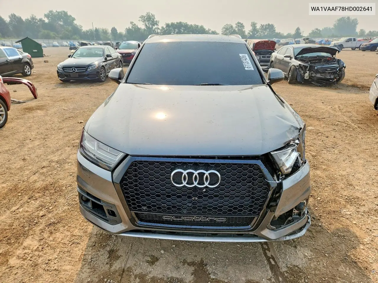 2017 Audi Q7 Prestige VIN: WA1VAAF78HD002641 Lot: 61137426