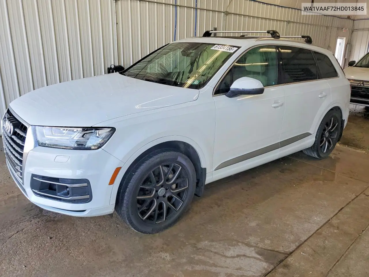 2017 Audi Q7 Prestige VIN: WA1VAAF72HD013845 Lot: 61334156