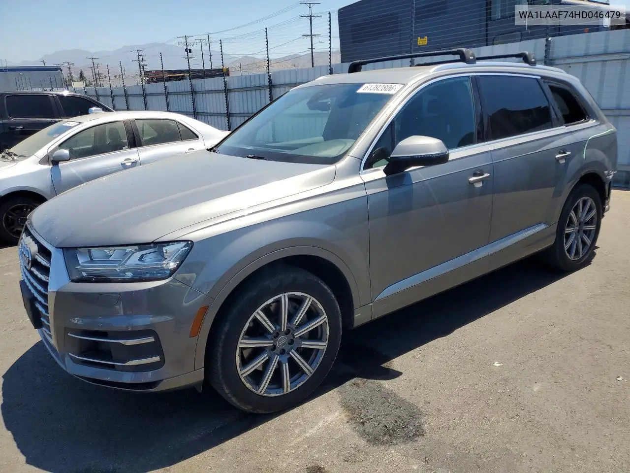 2017 Audi Q7 Premium Plus VIN: WA1LAAF74HD046479 Lot: 61392806