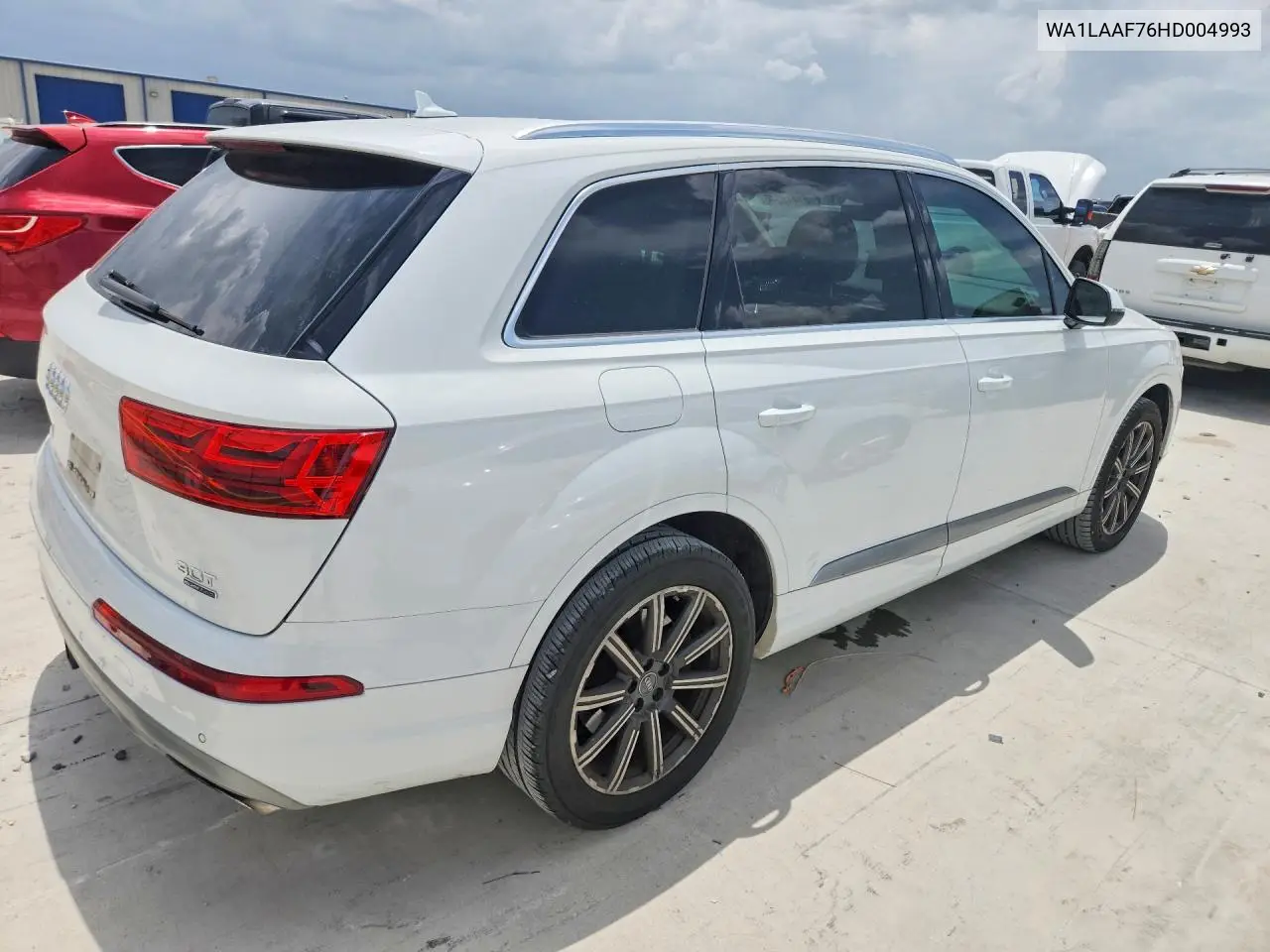2017 Audi Q7 Premium Plus VIN: WA1LAAF76HD004993 Lot: 61419846