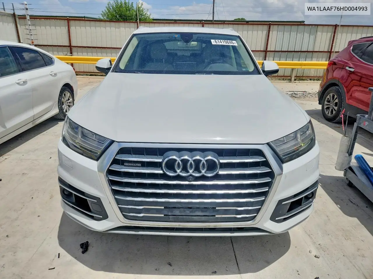 2017 Audi Q7 Premium Plus VIN: WA1LAAF76HD004993 Lot: 61419846