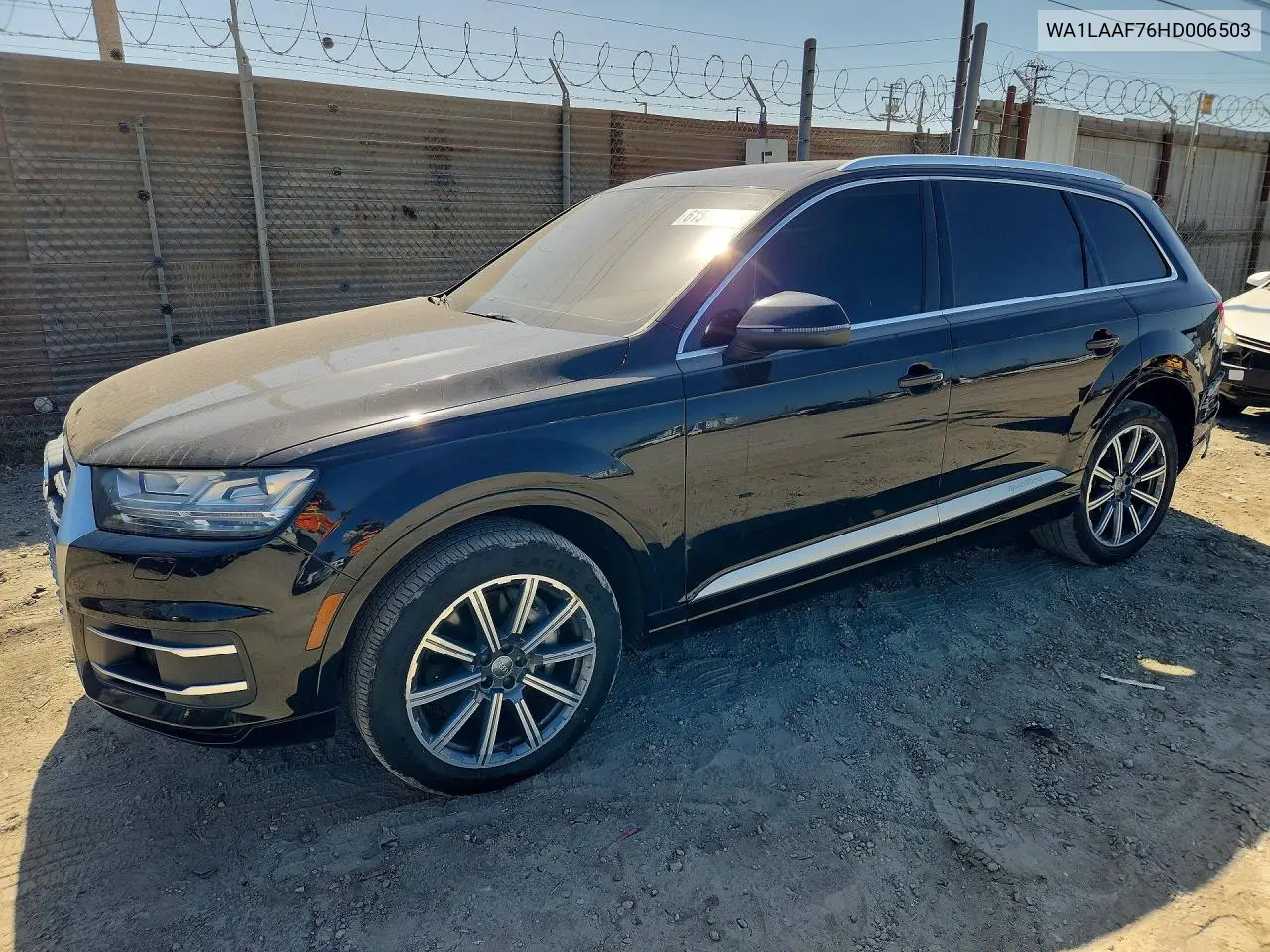 2017 Audi Q7 Premium Plus VIN: WA1LAAF76HD006503 Lot: 61512526