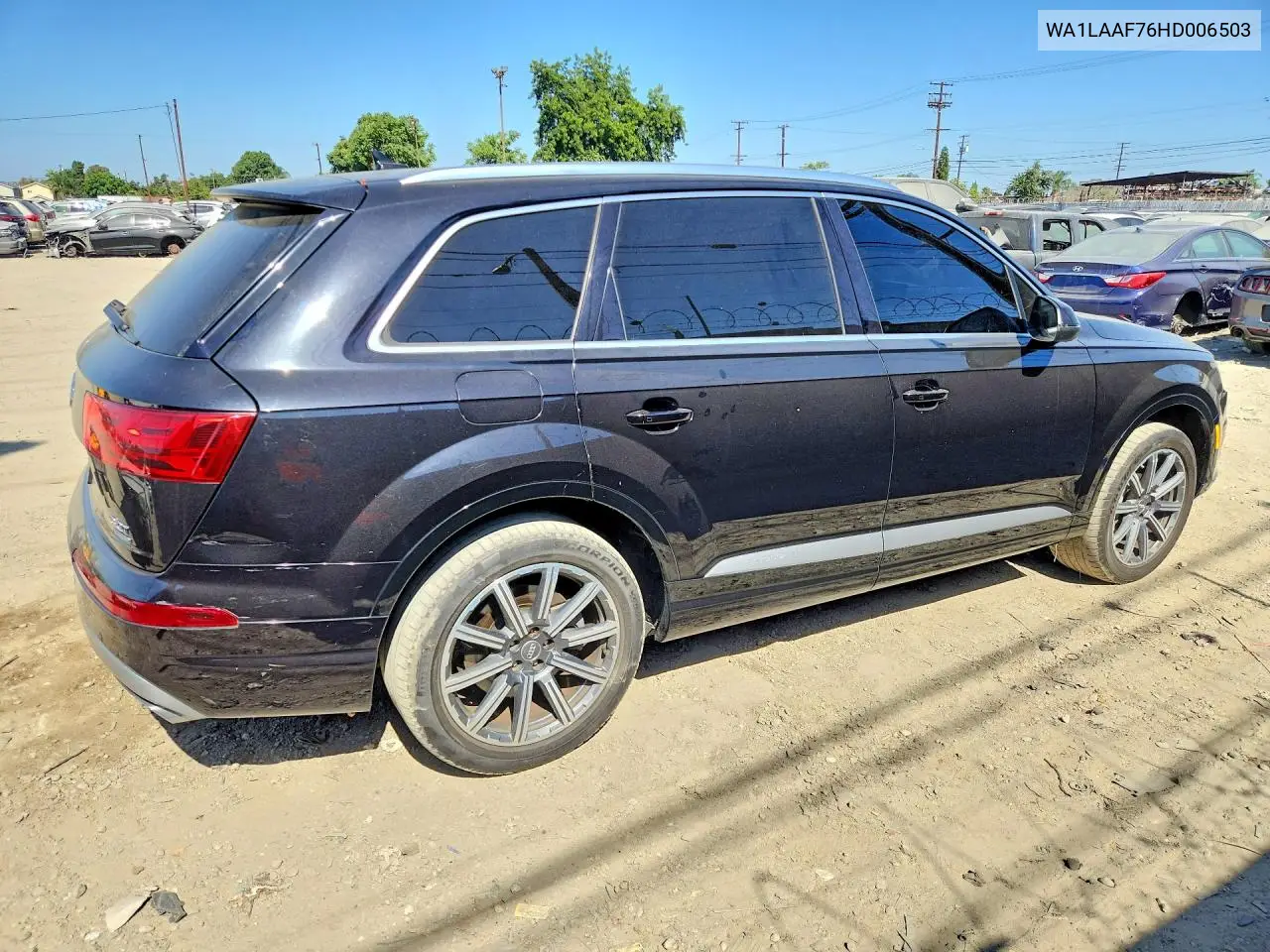 2017 Audi Q7 Premium Plus VIN: WA1LAAF76HD006503 Lot: 61512526