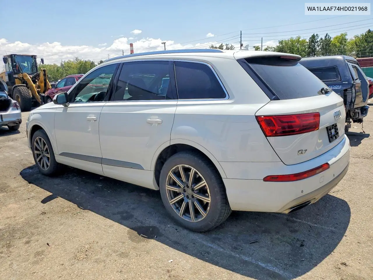 2017 Audi Q7 Premium Plus VIN: WA1LAAF74HD021968 Lot: 61606646