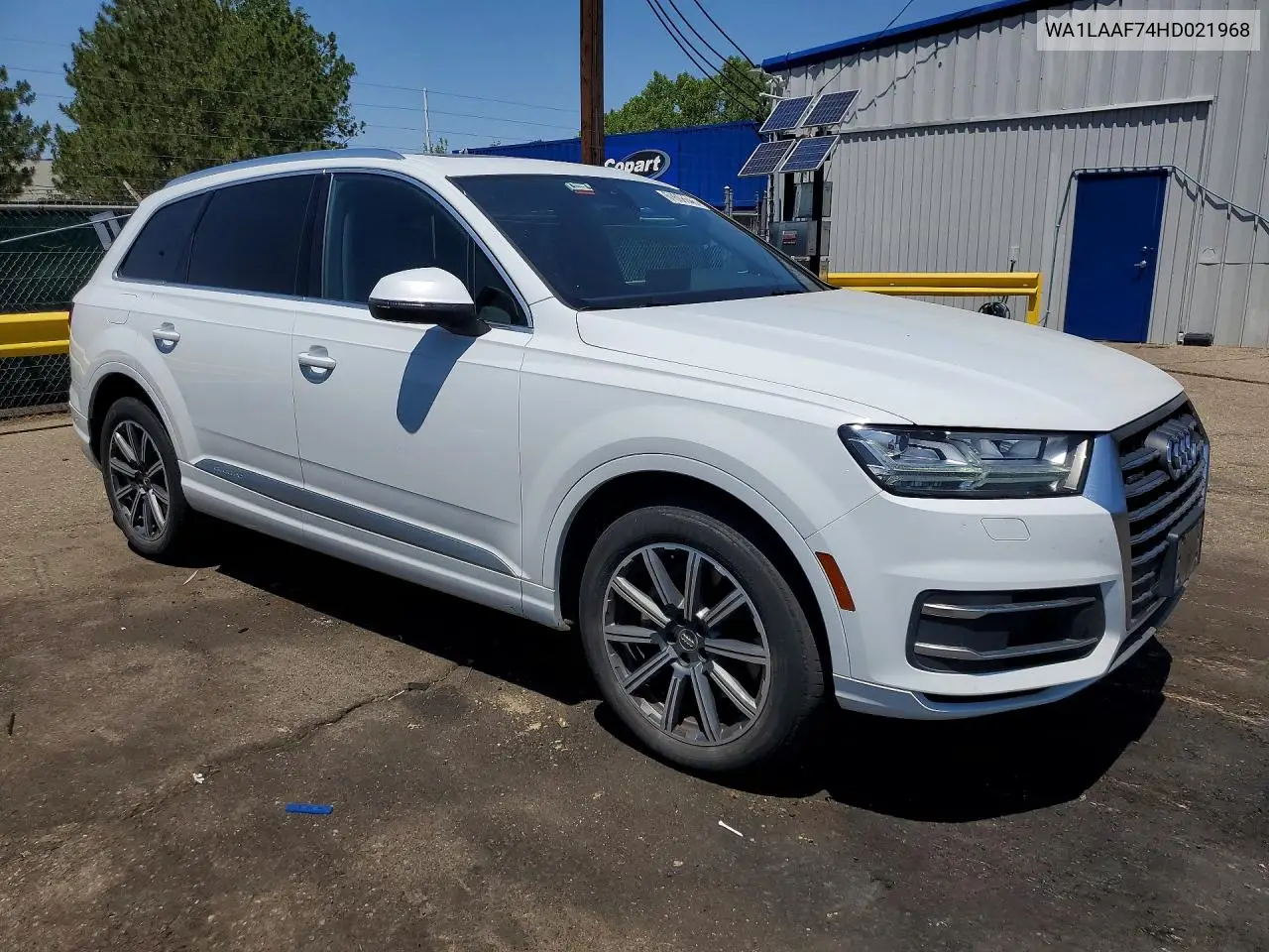 2017 Audi Q7 Premium Plus VIN: WA1LAAF74HD021968 Lot: 61606646