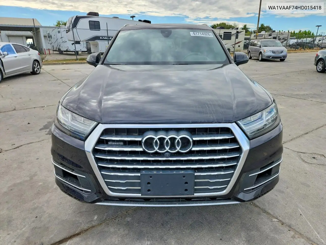 2017 Audi Q7 Prestige VIN: WA1VAAF74HD015418 Lot: 61714926