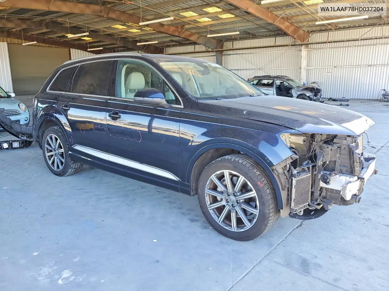 2017 Audi Q7 Premium Plus VIN: WA1LAAF78HD037204 Lot: 61808916