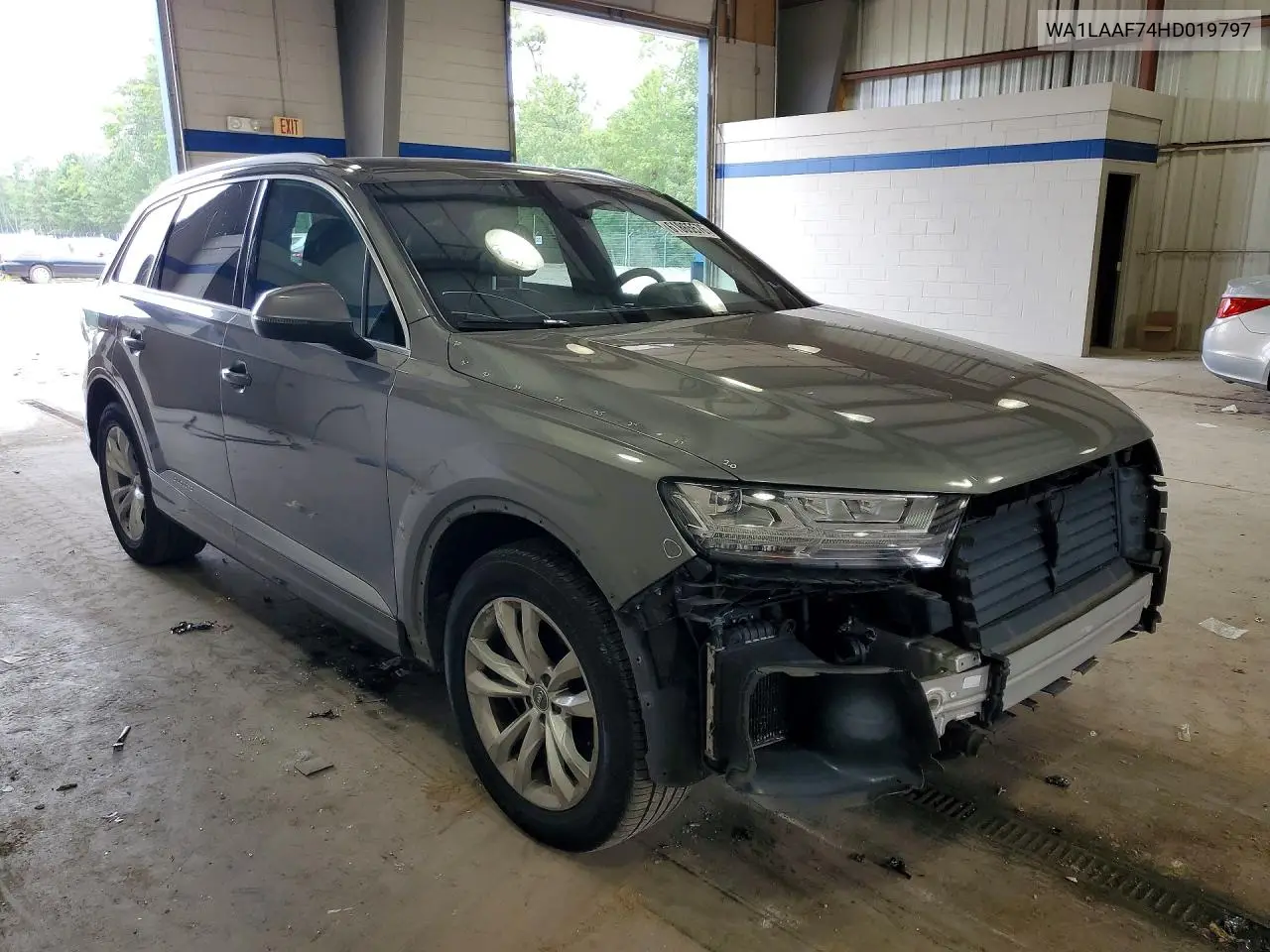 2017 Audi Q7 Premium Plus VIN: WA1LAAF74HD019797 Lot: 61865576