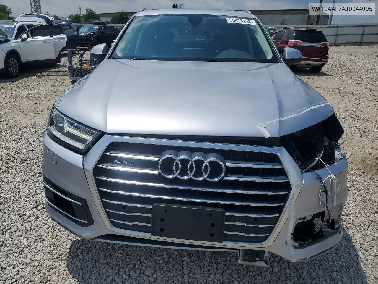 2018 Audi Q7 VIN: WA1LAAF74JD044995 Lot: 55878256