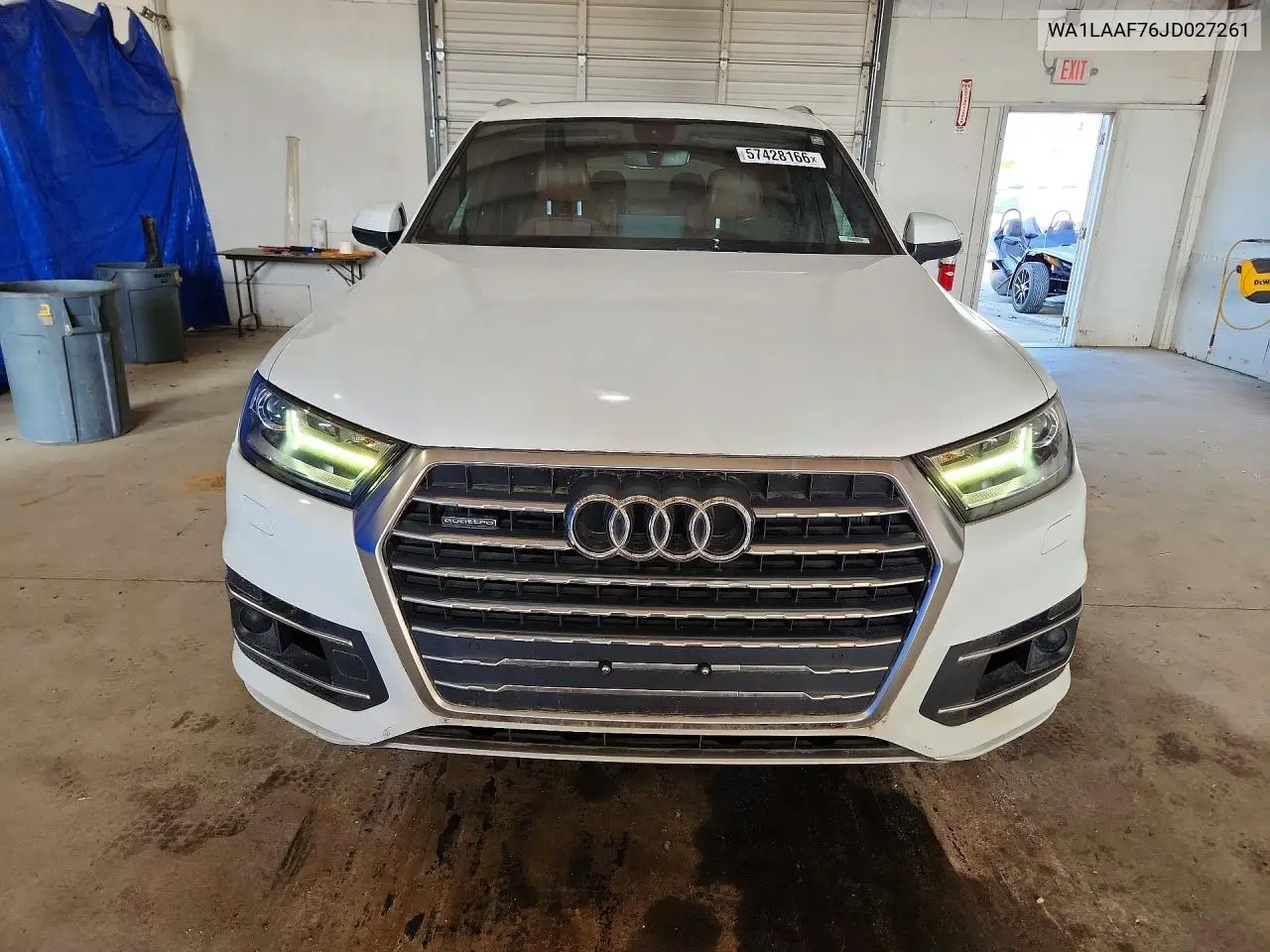 2018 Audi Q7 Premium Plus VIN: WA1LAAF76JD027261 Lot: 57428166