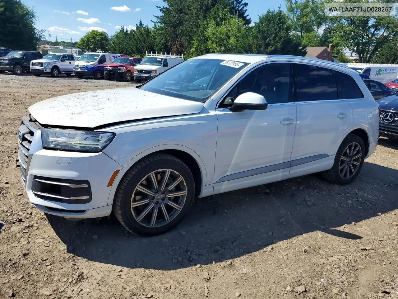 2018 Audi Q7 Premium Plus VIN: WA1LAAF71JD028267 Lot: 58727916
