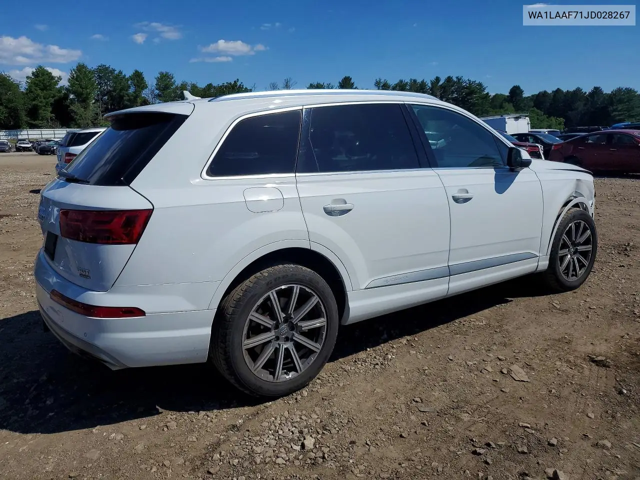 2018 Audi Q7 Premium Plus VIN: WA1LAAF71JD028267 Lot: 58727916