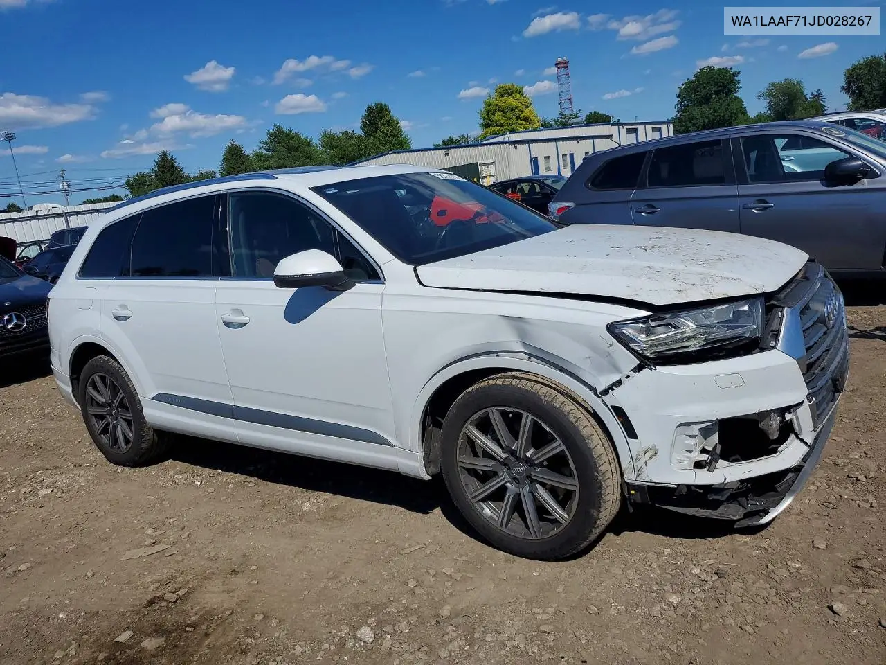 2018 Audi Q7 Premium Plus VIN: WA1LAAF71JD028267 Lot: 58727916