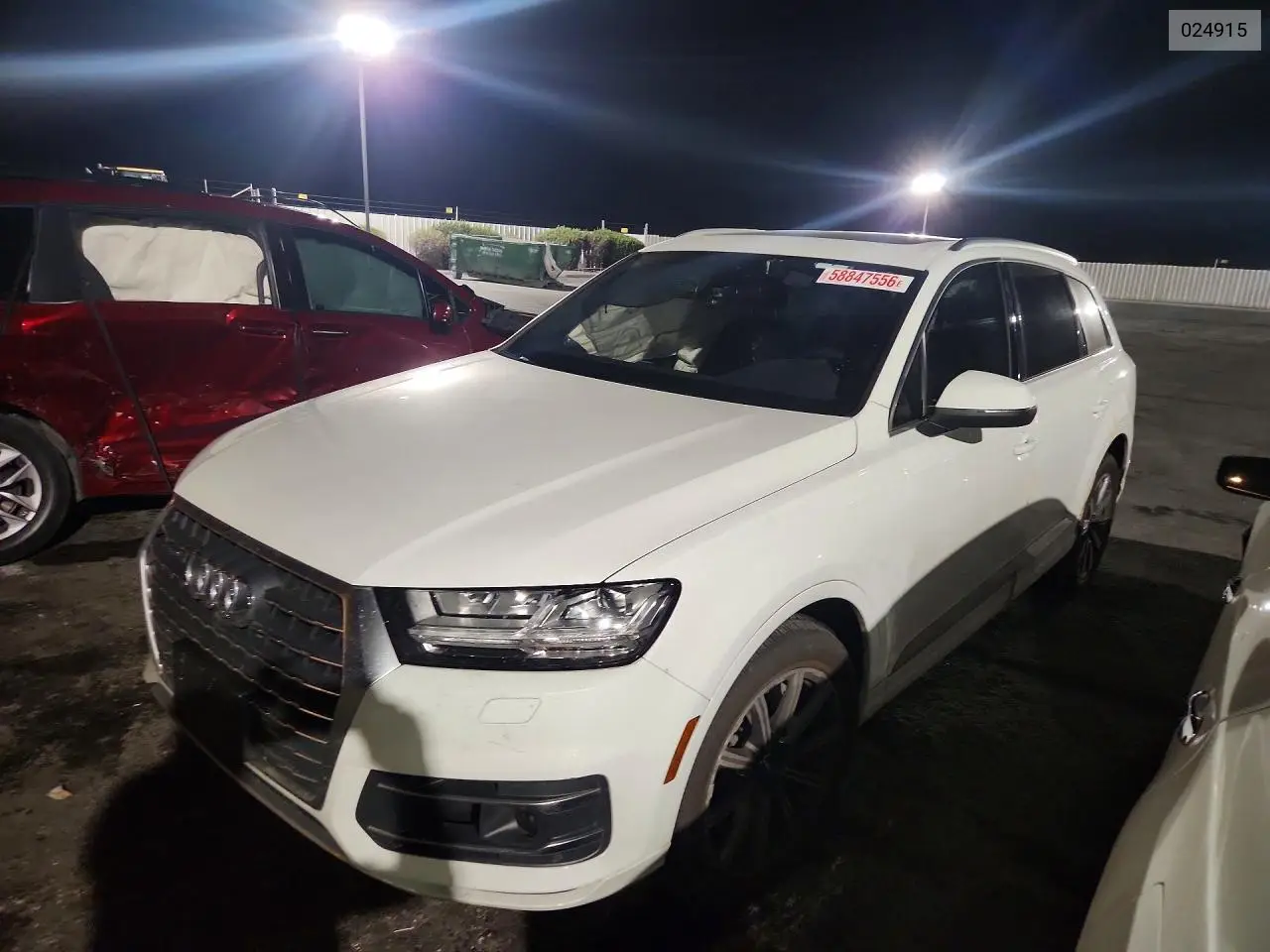 2018 Audi Q7 Quattro Premium Plus VIN: 024915 Lot: 58847556