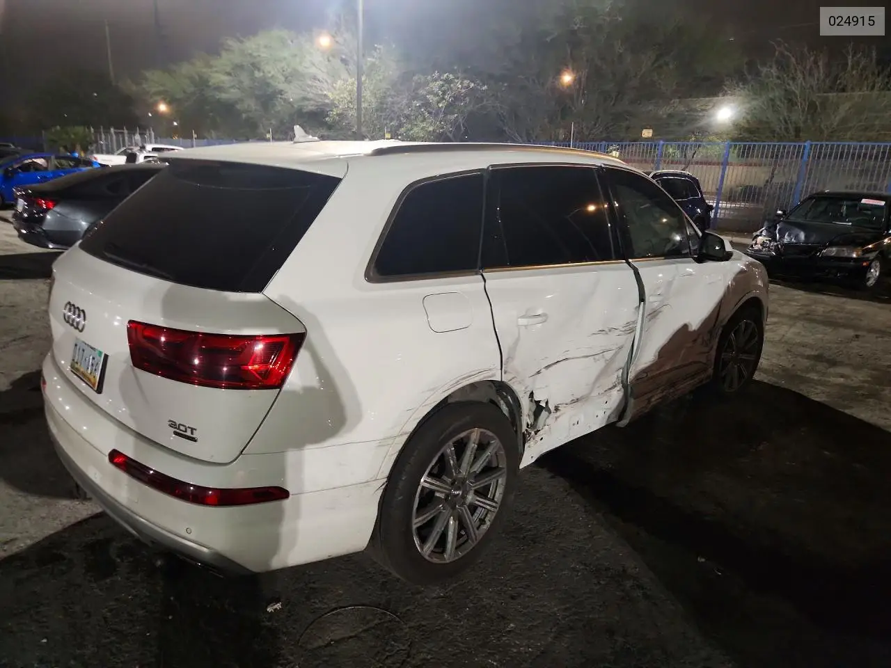 2018 Audi Q7 Quattro Premium Plus VIN: 024915 Lot: 58847556