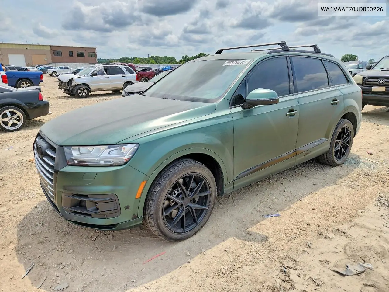 2018 Audi Q7 Prestige VIN: WA1VAAF70JD000226 Lot: 58849016