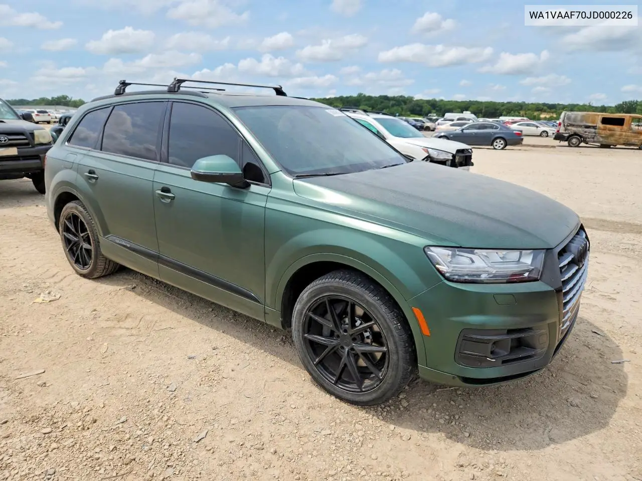 2018 Audi Q7 Prestige VIN: WA1VAAF70JD000226 Lot: 58849016